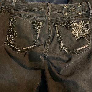 Miss Me Black Skinny Jeans